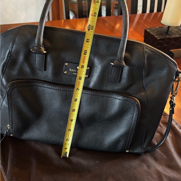 Kate Spade Black Travel Bag with Silver Hardware - Picture 8 of 11